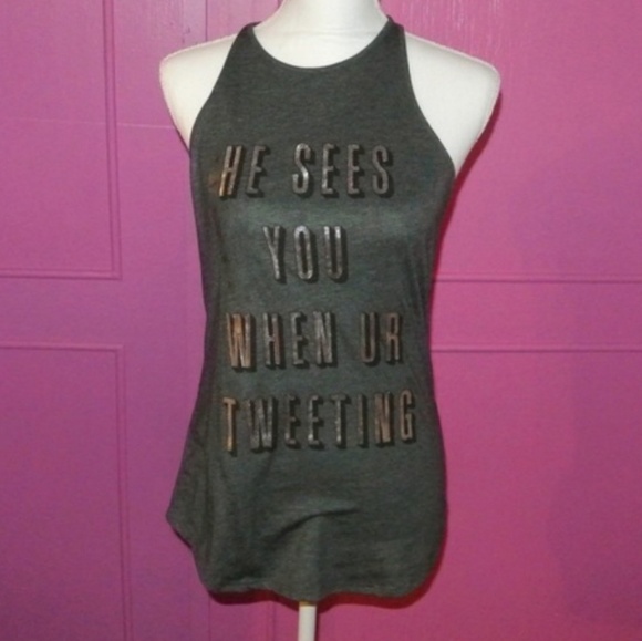 victoria secret "he sees you.." Tank XS - Picture 2 of 3